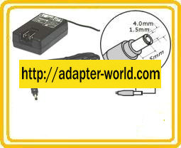 HP C6320-61605 AC DC ADAPTER 6V ADP-12PB POWER SUPPLY Camera 315