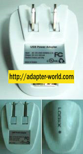 LOGiiX USB AC DC ADAPTER POWER Supply