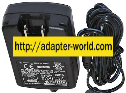 MOTOROLA 163-1149 TRAVEL CHARGER 5VDC 1A AC POWER SUPPLY