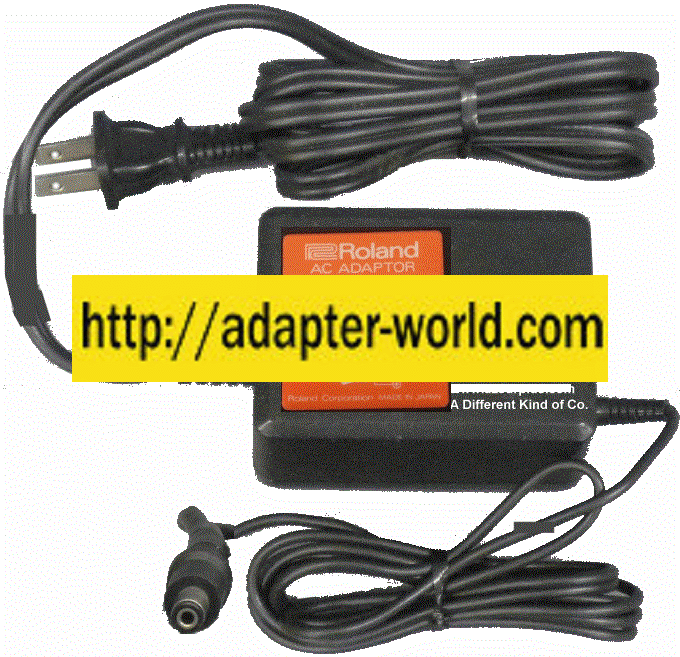 ROLAND ACB-120 AC ADAPTER 9Vdc 1200mA 1.2A New 2x5mm (-) 120