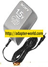 Sony AC-E15L AC ADAPTER 1.5VDC 700mA Linear Power supply Transfo