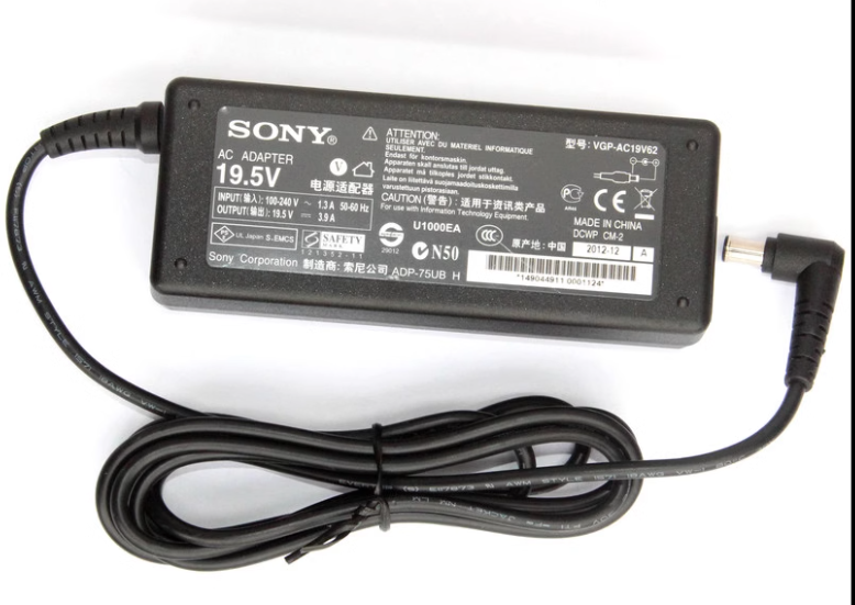 *Brand NEW* SONY VGP-AC19V20: AC19V34: AC19V38: AC19V62 DC 19.5V 3.9A (76W) AC DC ADAPTHE POWER Supply