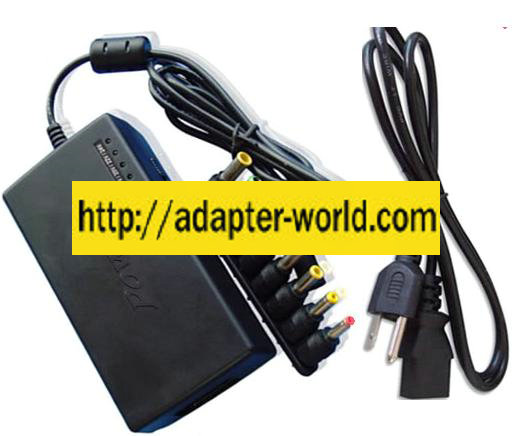 Universal AC ADAPTER 120W 15 to 24Vdc 5A 6A NOTEBOOK LAPTOP POWE