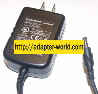 BACKPACK BANTAM AUA-05-1600 AC ADAPTER 5V 1600mA NEW 1.5 x 4 x BACKPACK BANTAM AUA-05-1600 AC ADAPTER 5V 1600mA NEW 1.5 x 4 x
