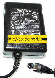 BUFFALO UI318-0526 AC ADAPTER 5VDC 2.6A NEW 2.1x5.4mm ITE POWER