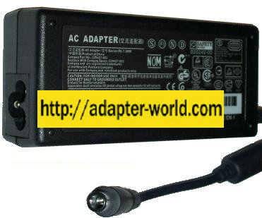 COMPAQ 239427-003 REPLACEMENT AC ADAPTER 18.5VDC 3.5A 65W POWER
