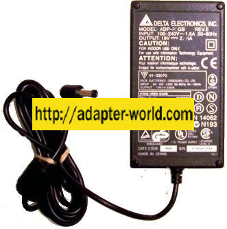 DELTA ADP-45GB AC ADAPTER 19VDC 2.4A POWER SUPPLY