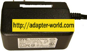 DVE DSA-12GX-12 FUS 120120 AC ADAPTER 12V DC 1A NEW 2.2x5.4x9