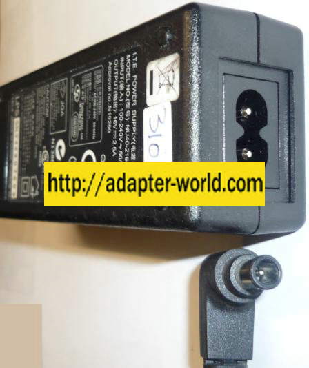 FUJITSU NU40-2160250-03 AC ADAPTER 16VDC 2.5A I.T.E POWER SUPPLY