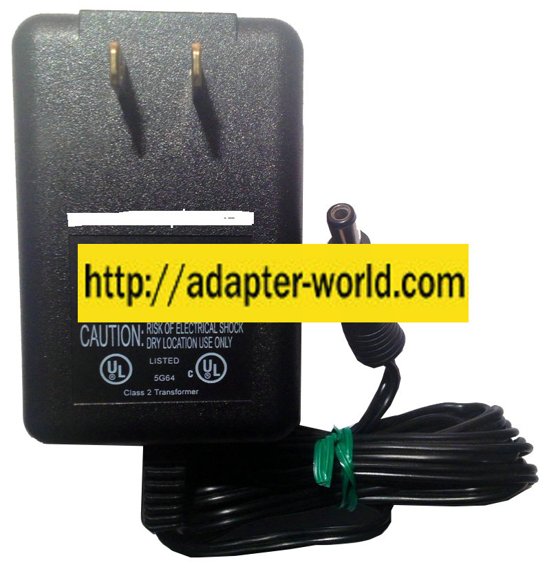 FWHK FE 4126 120D060 AC ADAPTER 12VDC 600mA NEW -( ) 2.3x5.4mm