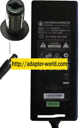 LI SHIN 0451B1270 AC ADAPTER 12VDC 5.83A -( )- 2x5.5mm 100-240Va