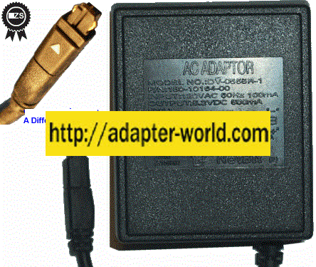 NETBIT DV-0555R-1 AC ADAPTER 5.2VDC 500mA 3.3x4mm square pin 120