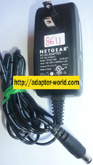 NETGEAR T012LF1209 AC ADAPTER 12V 1A NEW -( ) 2x5.5x9.7mm ROUND NETGEAR T012LF1209 AC ADAPTER 12V 1A NEW -( ) 2x5.5x9.7mm ROUND