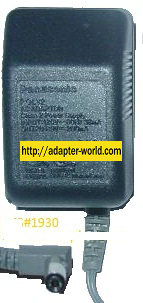 PANASONIC PQWATC1461M1 AC ADAPTER 9VDC 200mA (-) 2x5.5mm 120vac