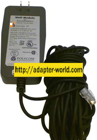 POLYCOM 2201-05100-001 Power Supply Wall Module SoundStation Pre