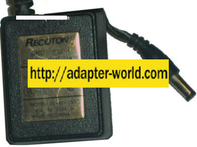 RECOTON 35-18-150C AC ADAPTER 18VDC 150mA -( )- POWER SUPPLY