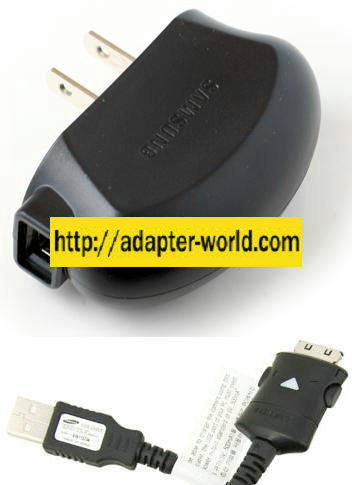 SAMSUNG SAC-45 AC ADAPTER 4.2Vdc 400mA USB Cellphone Charger POW