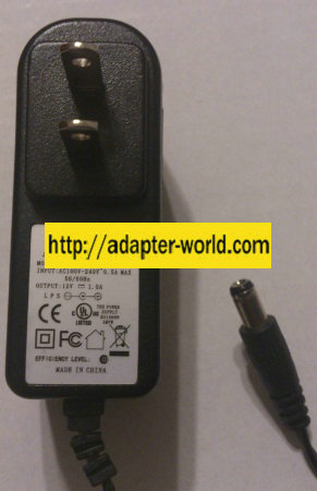 SENWIN SMP012-1120 AC ADAPTER 12VDC 1A NEW 2 x 5.5 x 10mm
