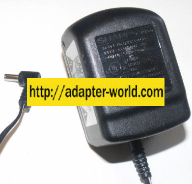 SHARP RADPA3001BGZZ AC ADAPTER 3.6Vdc 200mA 1.5x4mm -( ) 120vac