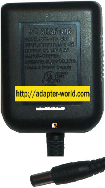 SIGMATELECOM STA-12030U AC ADAPTER 12VDC 0.3A -( ) 2x5.5mm Sylva