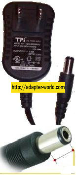 TPI TSA9-090066WU I.T.E AC DC Adapter 9V 0.66A POWER SUPPLY