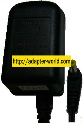 UNIDEN AD-446 AC ADAPTER 9VDC 210mA NEW -( ) 1.5x4.5mm ROUND BA