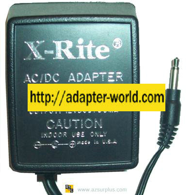 X-RITE SE30-61 AC ADAPTER 12VDC 700mA -( ) 120Vac New 3.5mm Mon
