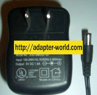 CEIVA2 JOD-SMU02130 AC ADAPTER 5VDC 1.6A POWER SUPPLY