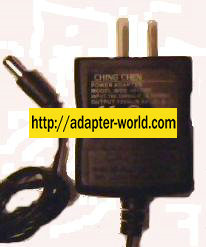 CHING CHEN WDE-101CDC AC DC ADAPTER 12V 0.8A POWER SUPPLY