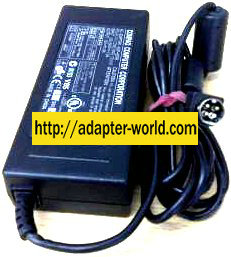 COMPAQ ADP-60PB AC ADAPTER 12Vdc 5A 4Pin 10mm Power Din Powers