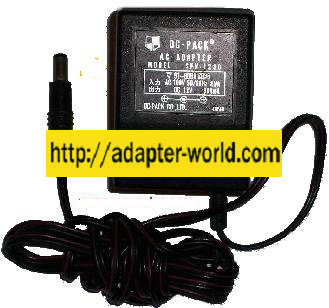 DAIWA SFN-1230 AC ADAPTER 12VDC 300mA POWER SUPPLY