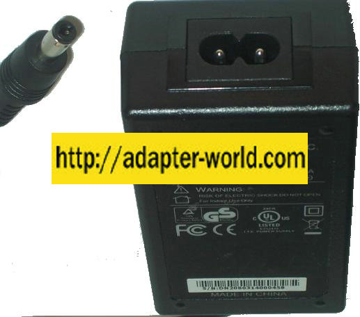 DURA MICRO DM5133 AC ADAPTER 12Vdc 2A -( ) 2x5.5mm POWER SUPPLY