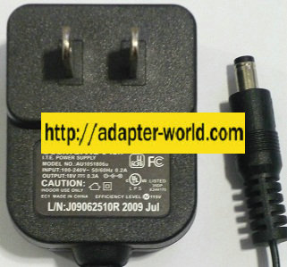 ELEMENTECH AU1051806U AC Adapter 18VDC 0.3A POWER SUPPLY