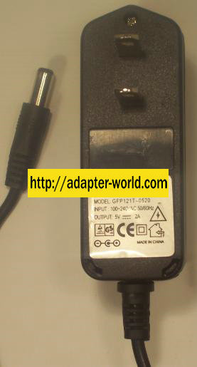 GFT GFP121T-0520 AC ADAPTER 5VDC 2A POWER SUPPLY