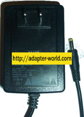 INSIGNIA ADPV25A AC ADAPTER 9VDC 1.8A POWER SUPPLY Portable DVD
