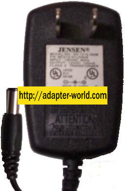 JENSEN DV1215-3508 AC ADAPTER 12VDC 150mA MO212-01/JV649