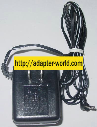 PA-2 AC DC ADAPTER 6V 500mA POWER SUPPLY FOR CLOTHES SHAVER