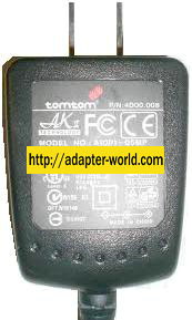 TOMTOM A10P1-05MP AC DC ADAPTER 5V 2.0A POWER SUPPLY