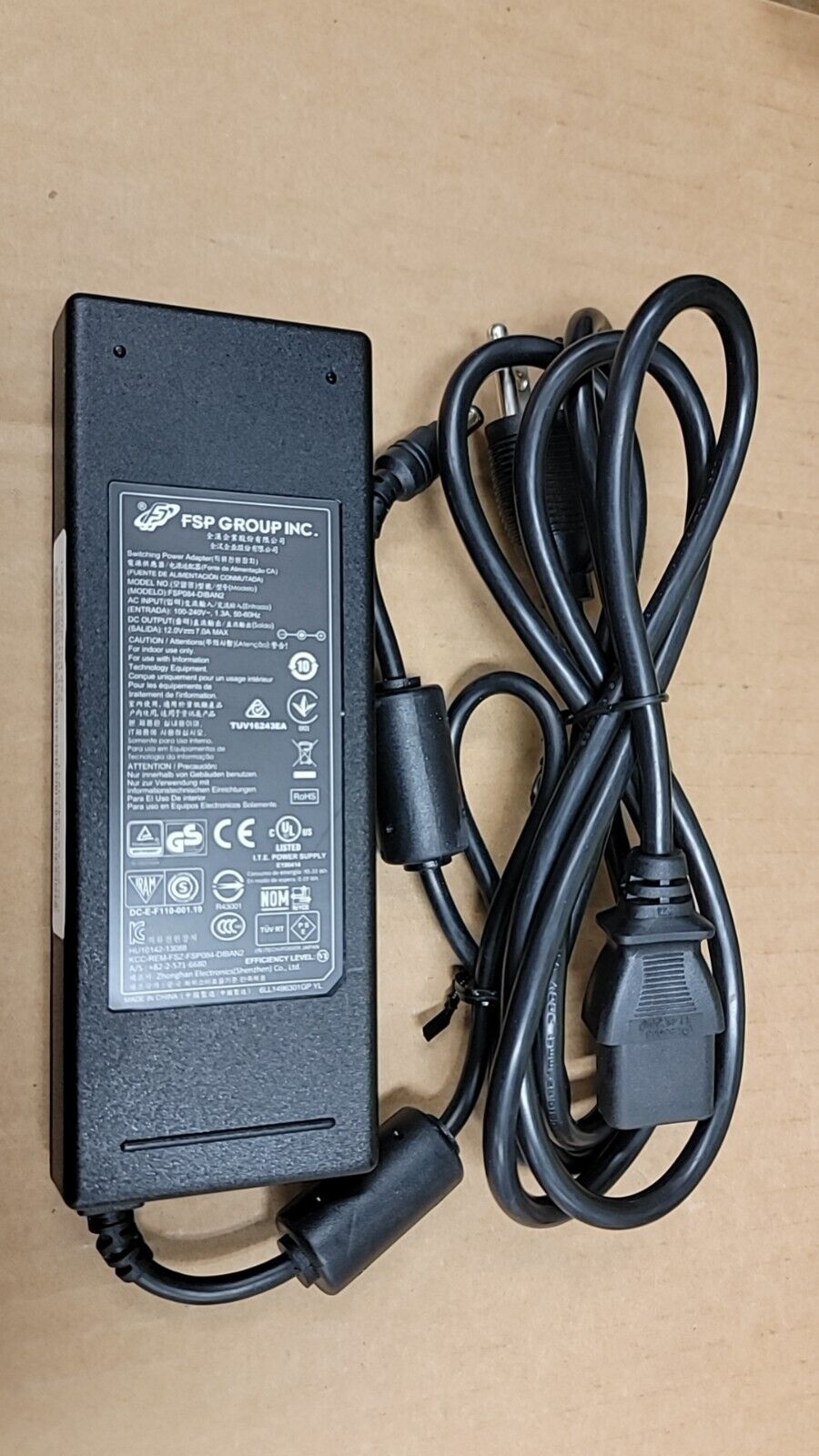 *Brand NEW*Original FSP 12V 7A 84W AC Adapter FSP084-DIBAN2 Switching Power Cord