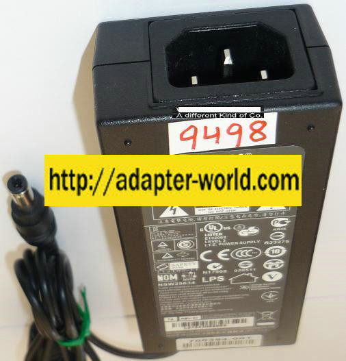 NEW LITEON 12VDC 3.3A USED -(+) 2x5.5x9.4mm ROUND BARREL CLASS 2 PA-1041-71 AC ADAPTER POWER SUPPLY