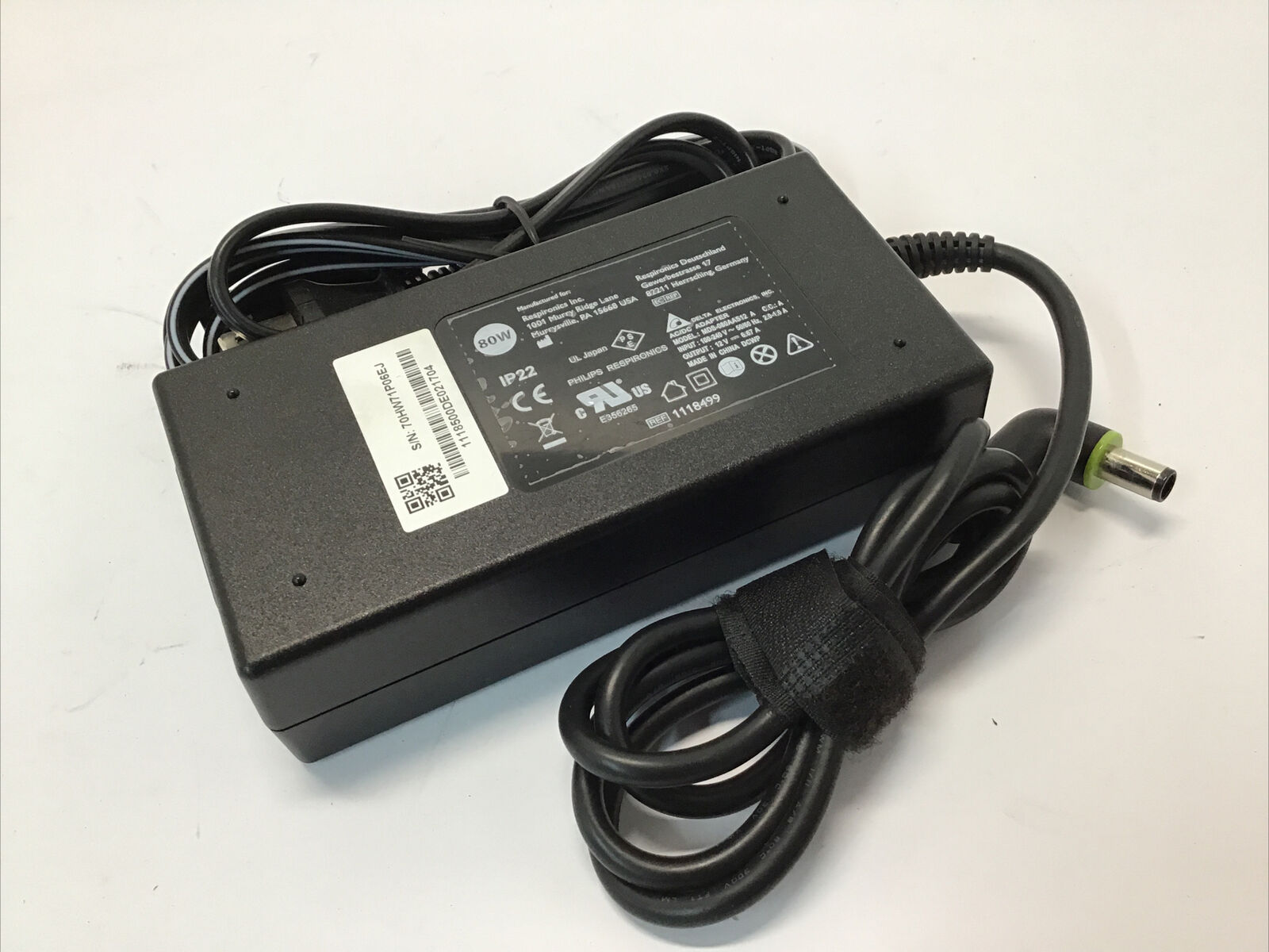 *Brand NEW*12V 6.67A CPAP MDS-080AAS12 A Philips Respironics 80W AC Power Supply Adapter