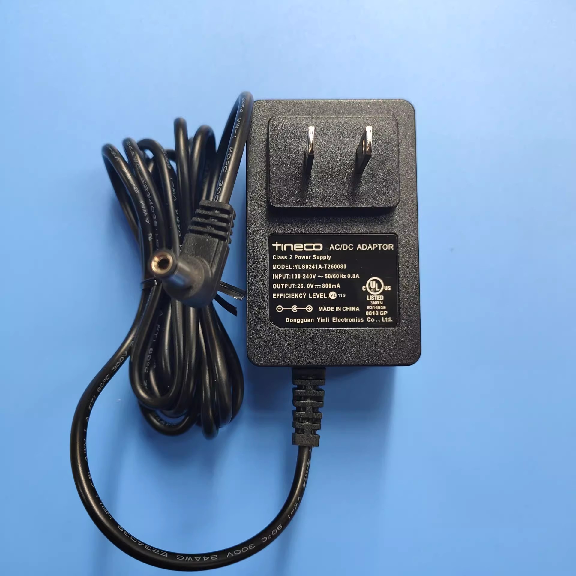 *Brand NEW*YLS0241A-T260080 TINECO 26.0V 800mA AC DC ADAPTHE POWER Supply