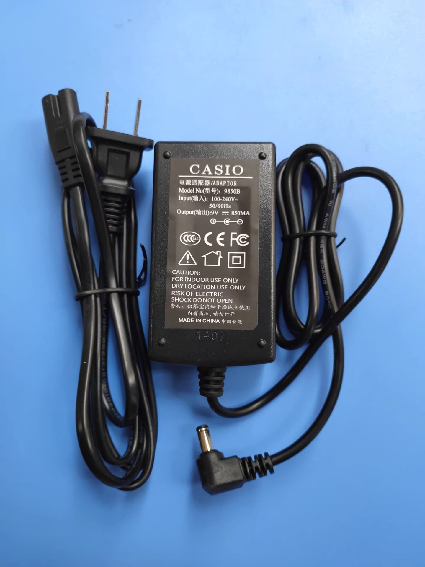 *Brand NEW* CASIO ct-360 460 670 640 9850B 9V 850MA AC ADAPTER POWER Supply