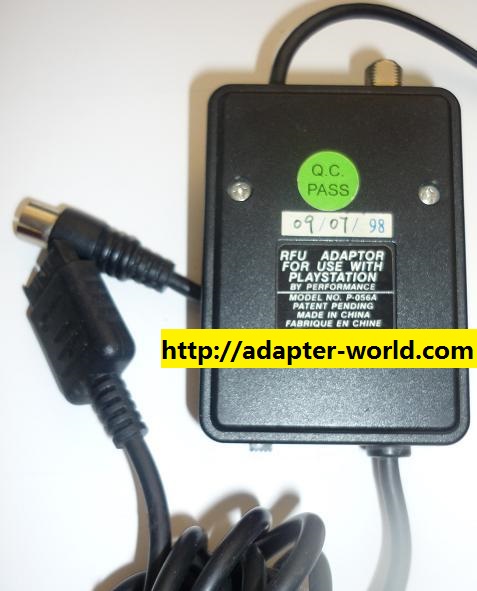 NEW P-056A RFU ADAPTER POWER SUPPLY FOR USE WITH PLAYSTATION Brick D