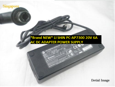*Brand NEW* LI SHIN 20V 6A AC DC ADAPTER PC-AP7300 POWER SUPPLY
