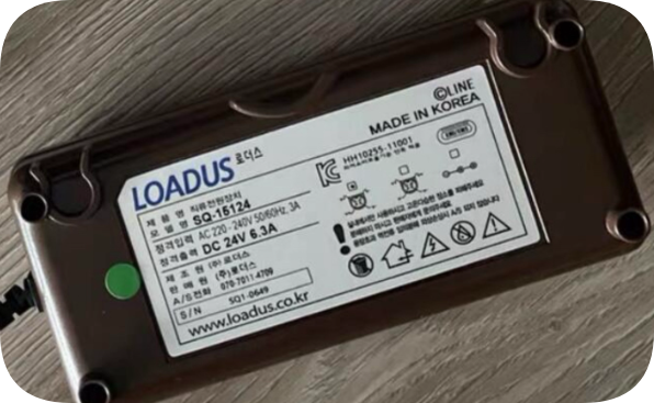 *Brand NEW*H10255-11001 DC24V6.3A Applicable to LOADUS power adapter four-pin SQ-15124 charger