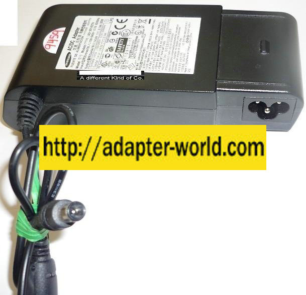 NEW SAMSUNG 110910-11 AD-3014STN AC ADAPTER 14VDC 2.14A 30W USED -(+) 1x4x6x9mm ROUND BARREL WITH PIN CLASS 2