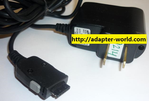 NEW SAMSUNG 5VDC 0.7A TRAVEL CHARGER FOR TAD037EBE AC ADAPTER USED POWER SUPPLY