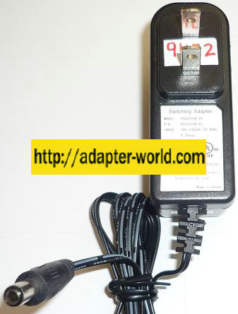 NEW SHANGHAI PS052100-DY PS052100-PL AC ADAPTER 5.2VDC 1A USED (+) 2.5x5.5x10mm ROUND BARREL CLASS 2 POWER SUP