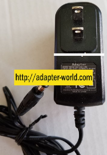 *NEW* SHENZHEN E30650B RK120100-UC5C-HH00 RD1201000-C55-HMG RD1200500-C55-8MG AC ADAPTER 12VDC 1A USED -(+) 2x